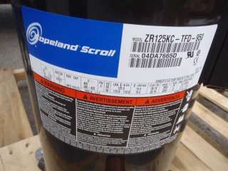 Copland Scroll Refrigeration Compressor ZR125KC TFD 950  