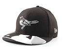 Baltimore Orioles Natural New Era 59Fifty MLB Baseball Logo Black Hat 