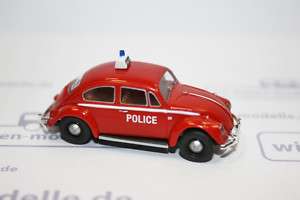 Brekina, VW Käfer, Polizei Luxemburg, 25033  