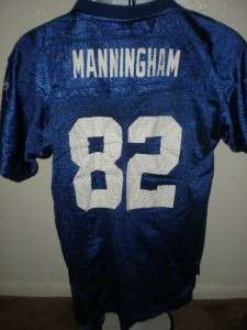 NEW IRREGULAR Mario Manningham #82 New York Giants YOUTH XLarge 18/20 
