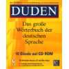 Duden. Das große Wörterbuch der deutschen Sprache (3. A.) Mehr als 