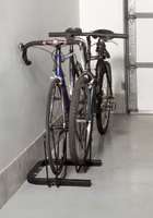 New Space Saving Expandable 2 Bike Storage Stand Rack for Garage 