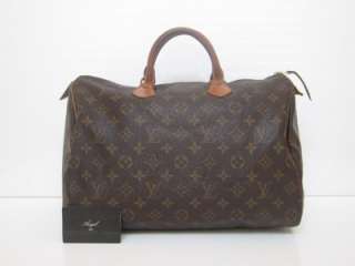 100% Authentic Pre owned VINTAGE Louis Vuitton SPEEDY 35   FREE 