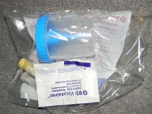 BD Vacutainer Urine Complete Specimen Cup Test Kit Drug  