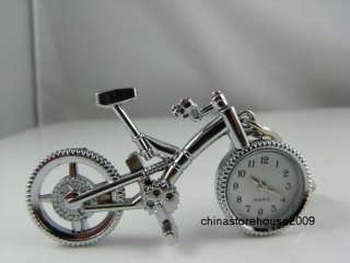 Artwork Slive Bicycle Quartz Keychain Watch z30 s  