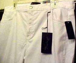 NWT $108 NYDJ 18W #3000 Boot Cut White Not Your Daughters Jeans  