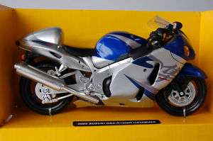 SUZUKI HAYABUSA 1/12th DIECAST MODEL MOTORCYCLE 2005  