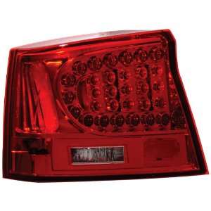 Anzo USA 321012 Dodge Charger Red/Clear LED Tail Light Assembly 