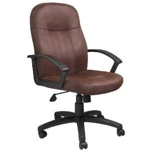   FABRIC MANAGERS CHAIR IN BOMBER BROWN   Delivered: Office Products