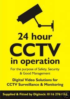NEW STRONG WEATHERPROOF A3 SIZE CCTV RECORDING SIGN  
