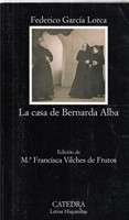 La casa de Bernarda Alba Federico Garcia Lorca Catedra Ed. Libro in 
