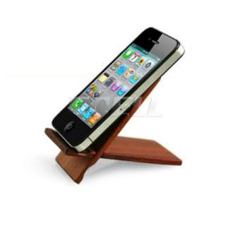 Ecell Designer Range   Natural Oak Wood Stand for Mobile Phones