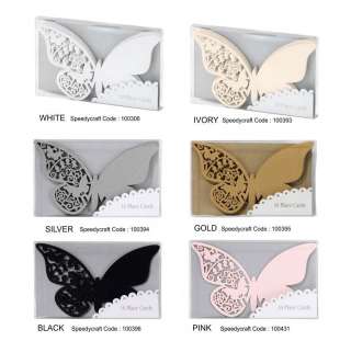 Something in the Air Laser Cut Butterfly Place Cards from Talking 
