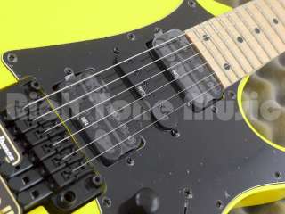 Ibanez RG350MZ RG Series Electric Guitar   Maple Neck   Yellow  