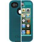 Authentic Otterbox Defender Case Light Teal and Deep Teal iPhone 4 4s 