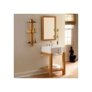  Decolav 2550 8CWH MP Console With Matching Mirror And 