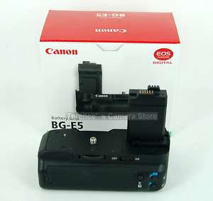 Genuine Canon BG E5 Battery Grip 4 EOS 450D 500D 1000D  
