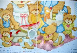   Hugs & Stitches Cross Stitch Pattern Book   Jo Sonja   1984