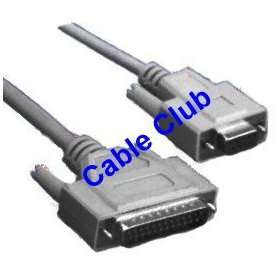  At Null Modem Cable. Db9f to Db25m 6 Ft Electronics