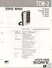 Original Sony Service Manual TC M2 Cassette Recorder