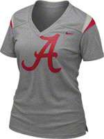 Alabama Crimson Tide Womens Tops, Alabama Crimson Tide Womens T Shirts 