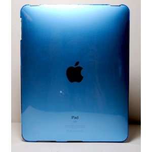  Blue Transparent Solid Color Apple Ipad Tablet Hard 