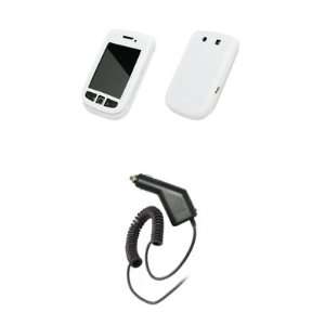  Empire White Silicone Skin Cover Case + Car Charger (CLA 