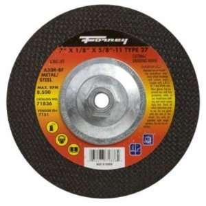   Inch A30R Type 27 Metal Grinding Wheel with 5/8 Inch 11 Threaded Arbor
