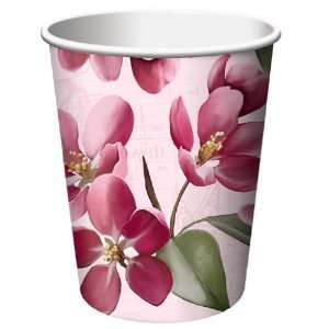  Cherry Blossoms Paper Beverage Cups Toys & Games