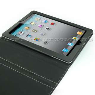 11 ACCESSORY LEATHER CASE+SCREEN COVER FOR APPLE IPAD 2  