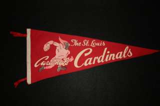 Vintage 1960s St Louis Cardinals Football Pennant  