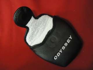 NEW Odyssey Black Series 2 Ball MALLET Putter Headcover Cover  