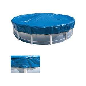 24 Round Skirted Winter Pool Cover: Patio, Lawn & Garden