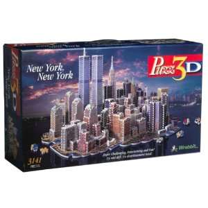  3D NYC New York City Skyline Puzzle 3000pc: Toys & Games