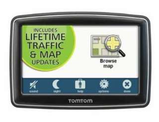 Complete widescreen navigation plus Lifetime Traffic and Map Updates.