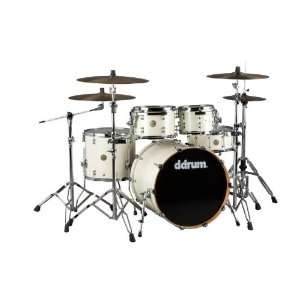   Series DS MP 22 5 Piece Drum Kit, Pearl White Musical Instruments