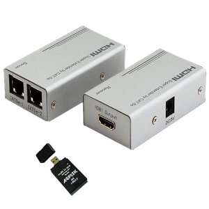  HDMI 1.3 DVI Video Extender over CAT5 CAT6 (up to 60 Meter 