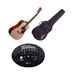  Washburn OG2TPAK Oscar Schmidt Acoustic Guitar Pack 