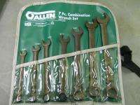 Allen 7 Piece Combination Wrench Set 3/8   3/4 In Pouch  