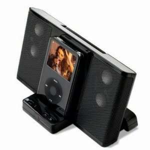  inMotion Portable Audio Speakers   Black: MP3 Players 