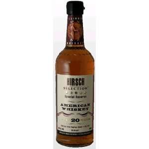 Hirsch Selection American Whiskey Aged 20 Years 750ML 
