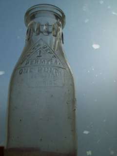 FAIRFIELD WESTERN MARYLAND DAIRY   Vintage Milk Bottle  