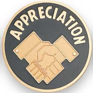  Appreciation Handshake Insert / Award Medal Office 