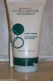 ARBONNE INTELLIGENCE HAND CREAM 4.3oz NEW/SEALED  