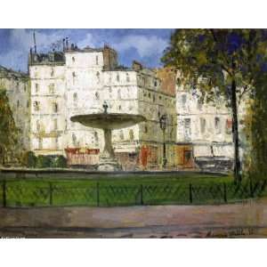   Oil Reproduction   Maurice Utrillo   24 x 18 inches  