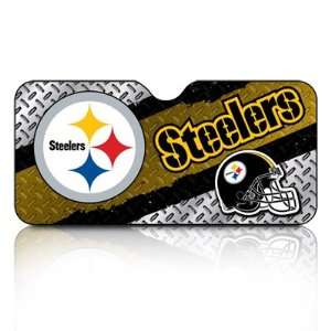   Team Pittsburgh Steelers Car Front Windshield Sun Shade Automotive
