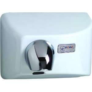 World Dryer Nova 4 0712 Recessed Cast Iron White Automatic Hand Dryer 