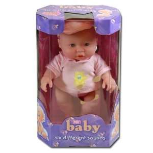  Baby Doll W/Sound In Summer Clothes Case Pack 24 Baby
