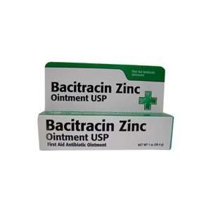  BACITRACIN ZINC OINTMENT USP 1 OZ: Health & Personal Care
