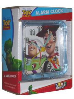 TOY STORY SQUARE ALARM CLOCK NEW OFFICIAL MERCHANDISE  